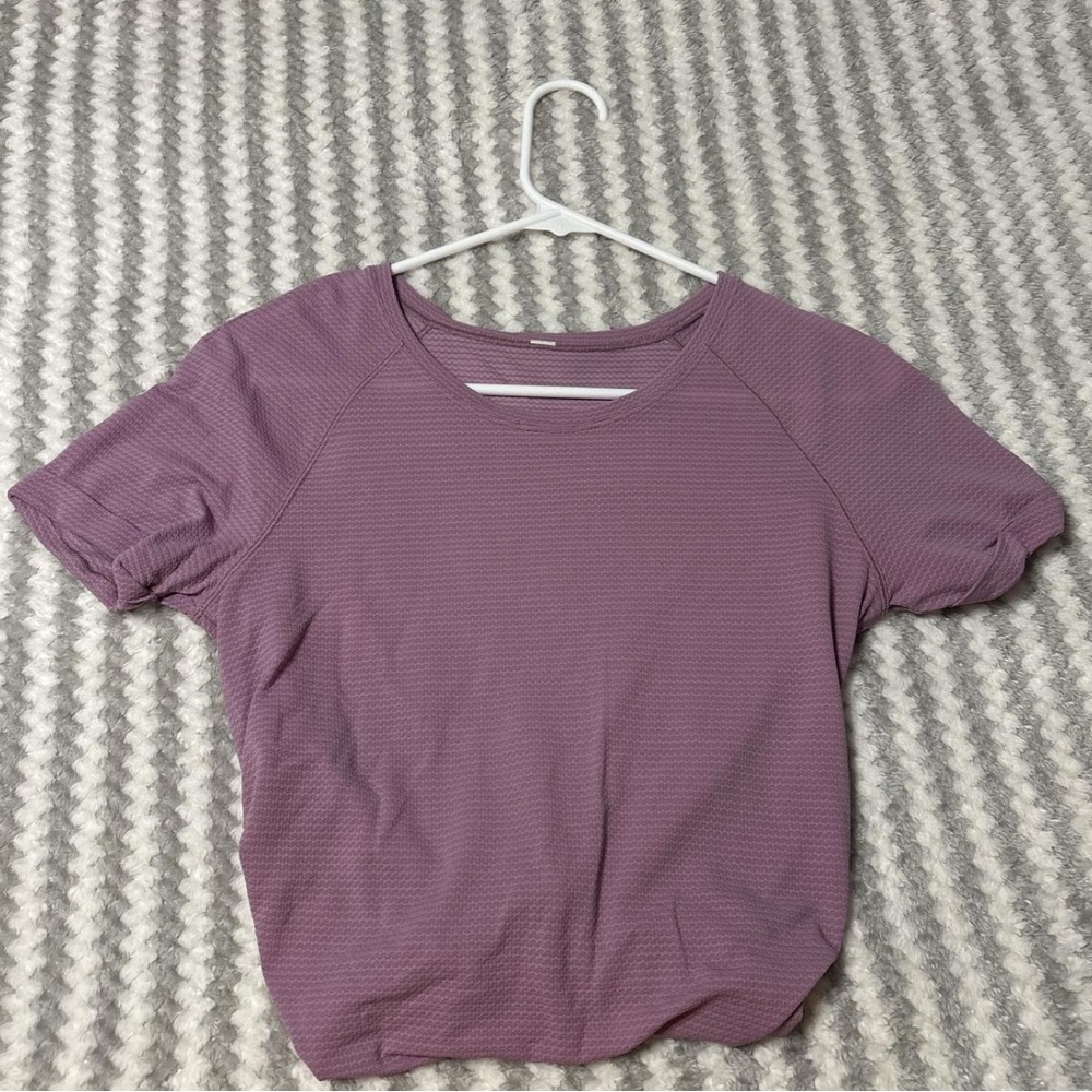 Lululemon Women's Purple Tie Top
